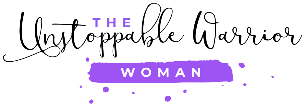 The Unstoppable Warrior Woman Logo